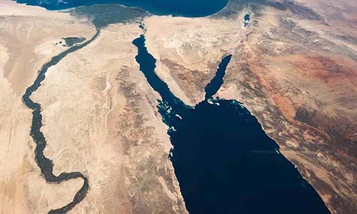 Sinai Peninsula - The land between two continents